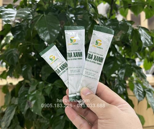 Cao khô hòa tan trà xanh