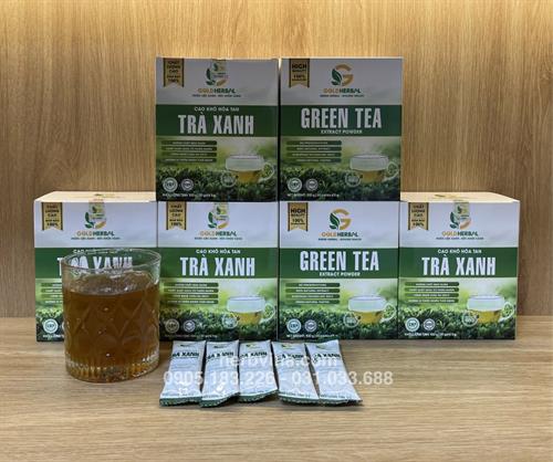 Cao khô hòa tan trà xanh