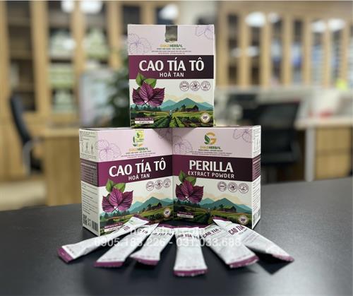 Cao khô hòa tan Tía tô