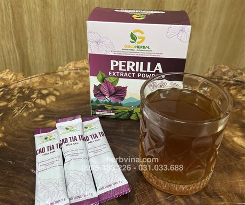 Cao khô hòa tan Tía tô