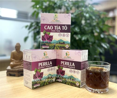 Cao khô hòa tan Tía tô