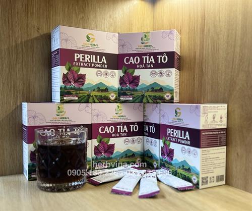 Cao khô hòa tan Tía tô