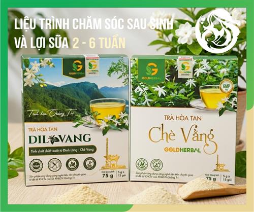 Liệu trình chăm sóc sau sinh và lợi sữa