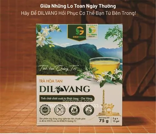 Cao khô hòa tan Chè vằng - Đinh lăng