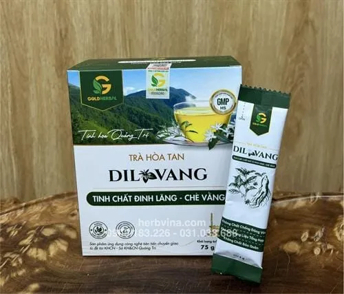 Cao khô hòa tan Chè vằng - Đinh lăng