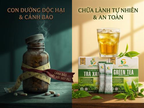 Sự thật rùng mình về “Trà giảm cân cấp tốc” và tại sao cao trà xanh lại đi ngược đám đông?