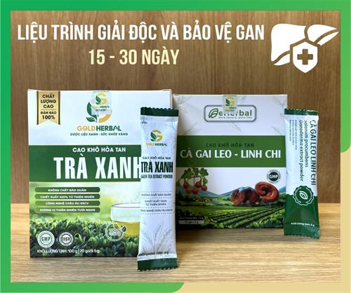 Liệu trình giải độc và bảo vệ gan