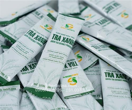 Cao khô hòa tan trà xanh