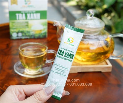 Cao khô hòa tan trà xanh