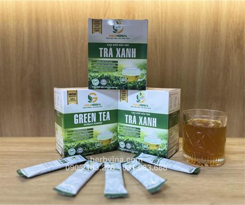 Cao khô hòa tan trà xanh