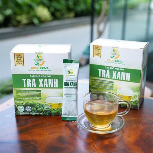 Trà Xanh thượng hạng - Tiện lợi trong 30 giây! 🌿