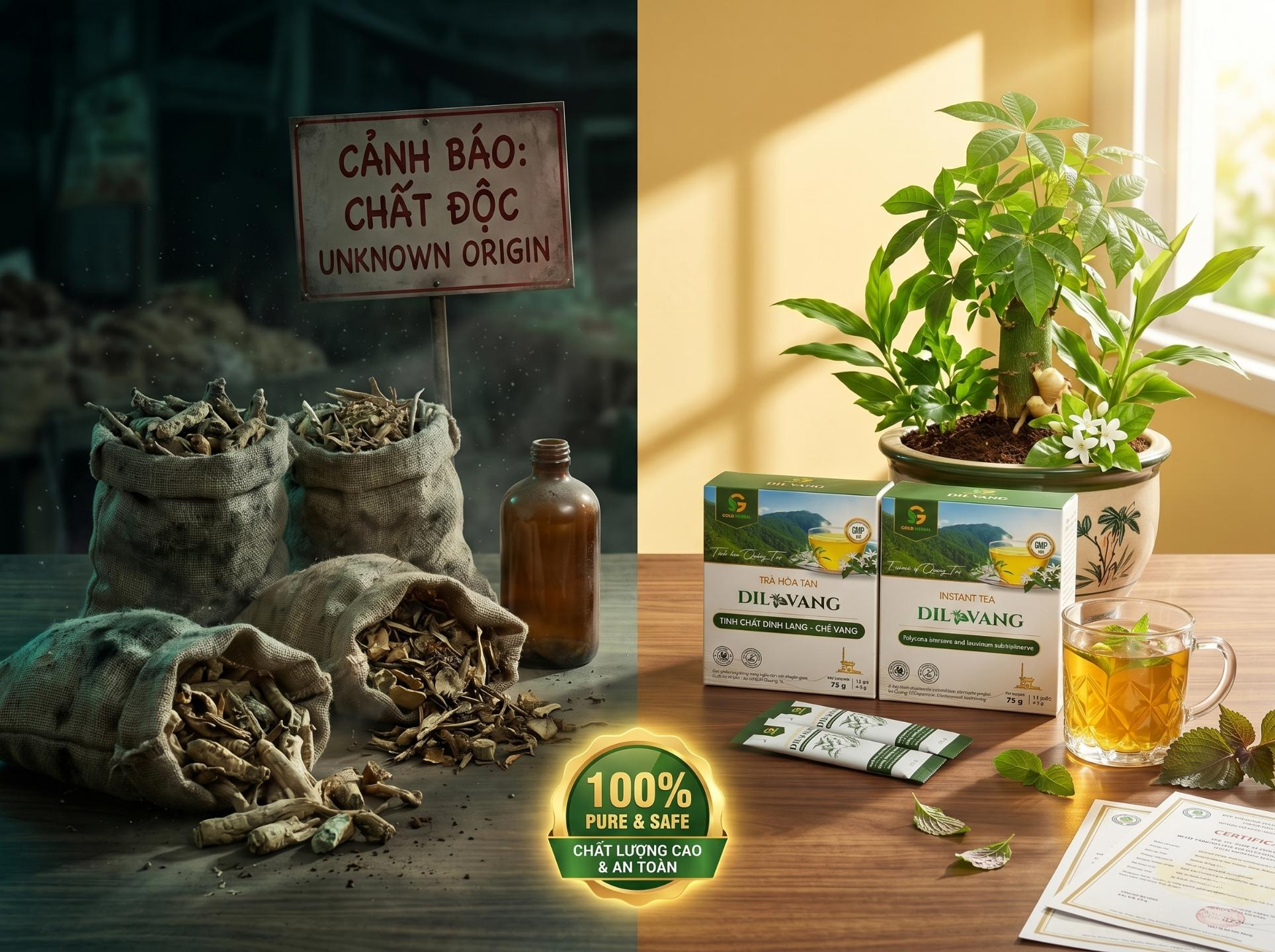 Sự thật về “Dược liệu bẩn”: Thảo dược sạch là gì và tại sao lại đặc biệt quan trọng?